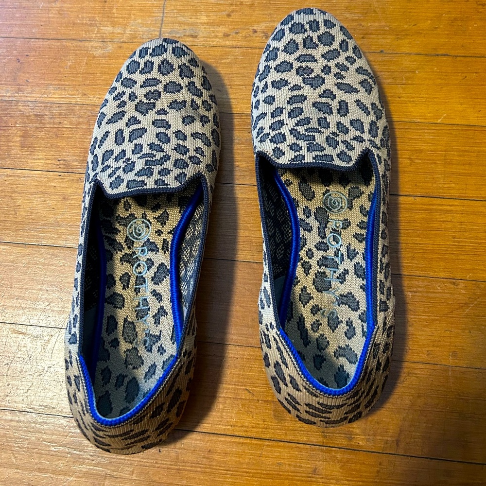 Rothy’s Leopard Loafer
